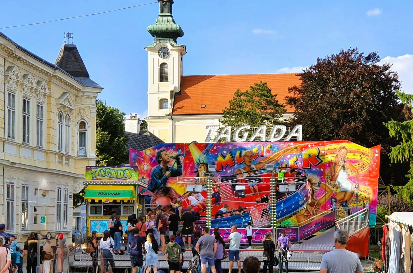 Attraktionen – Fahrgeschäfte mieten in Österreich🎢 TAgada keinrath stadtfest pfarre