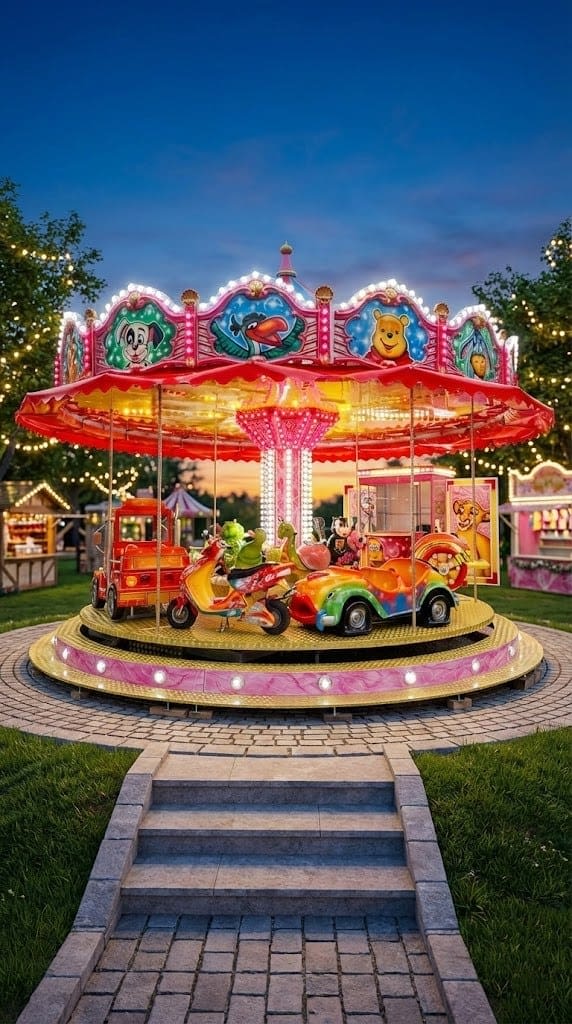 Rent a carousel from the company Keinrath Austria